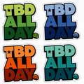 Slogan Sticker Sheet