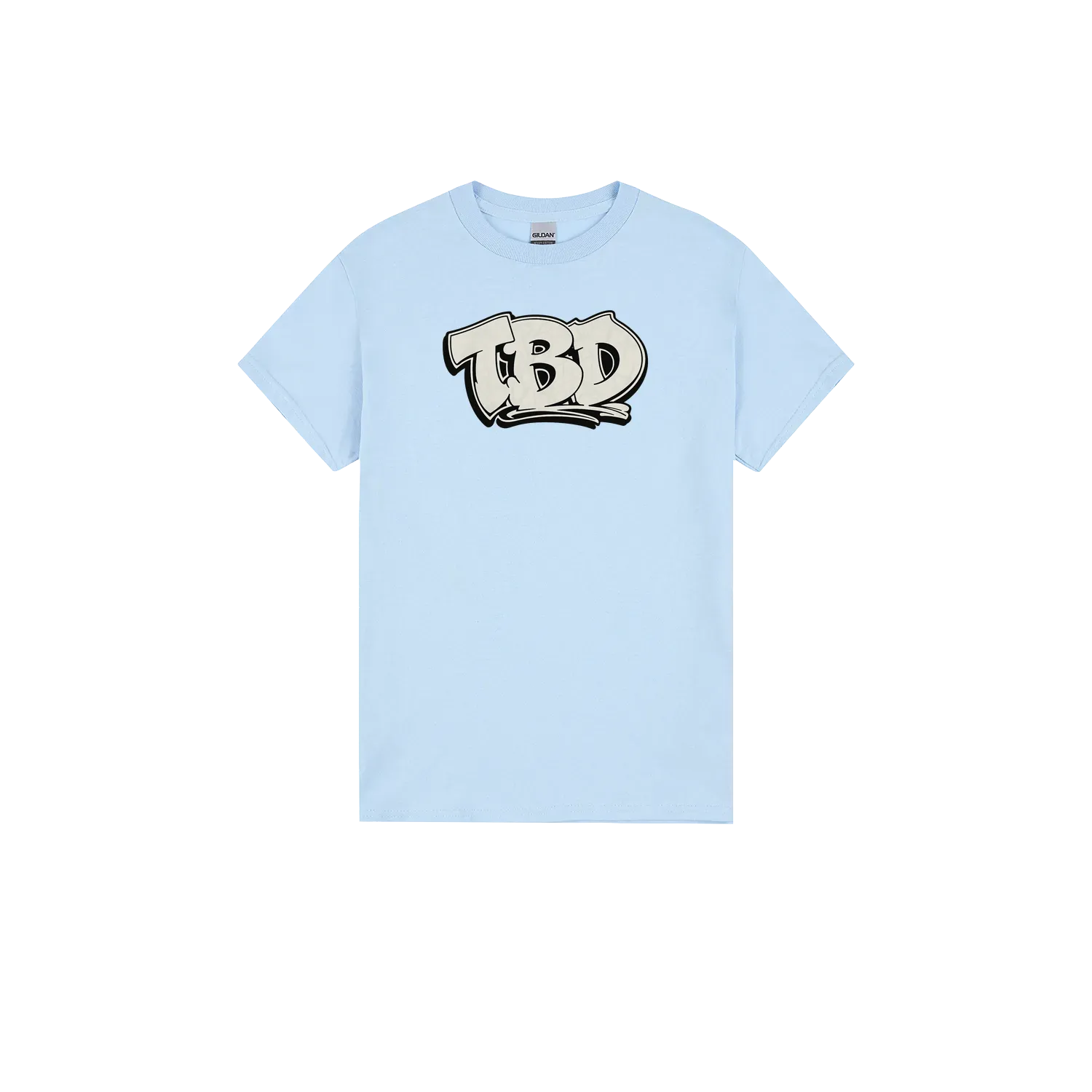 Light Blue front flat lay