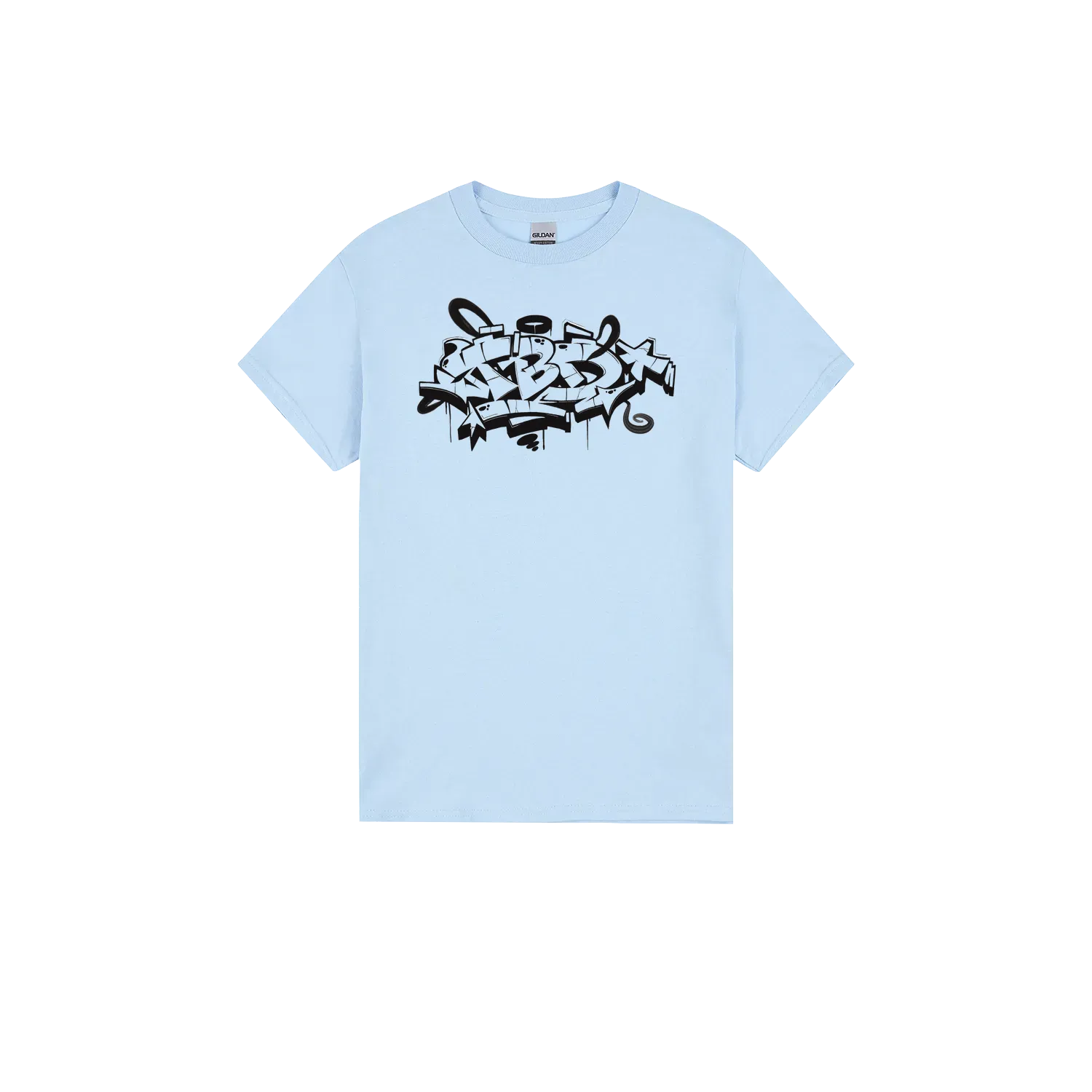 Light Blue front flat lay