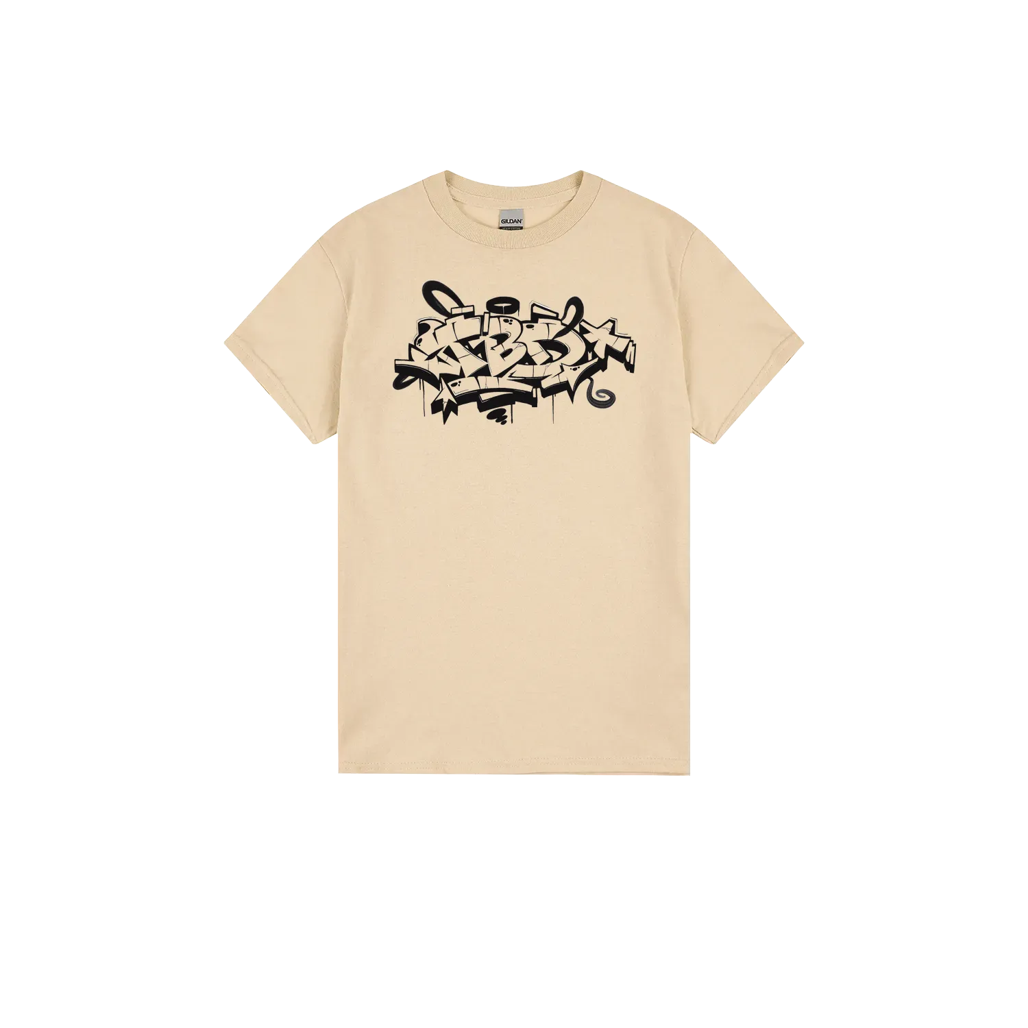 Sand front flat lay