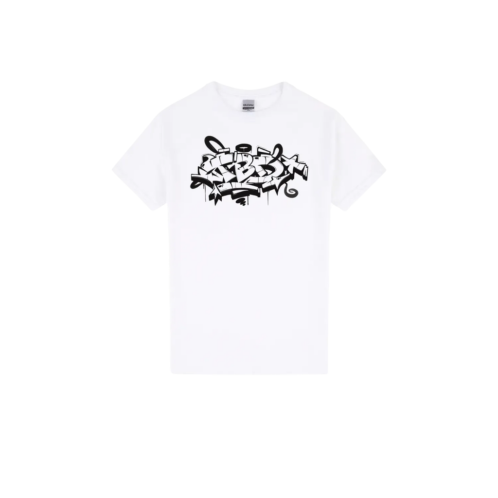 White front flat lay