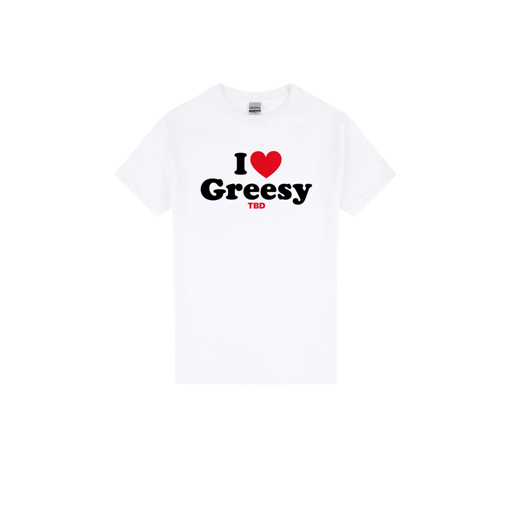 White front flat lay