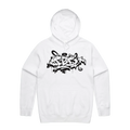 White front flat lay