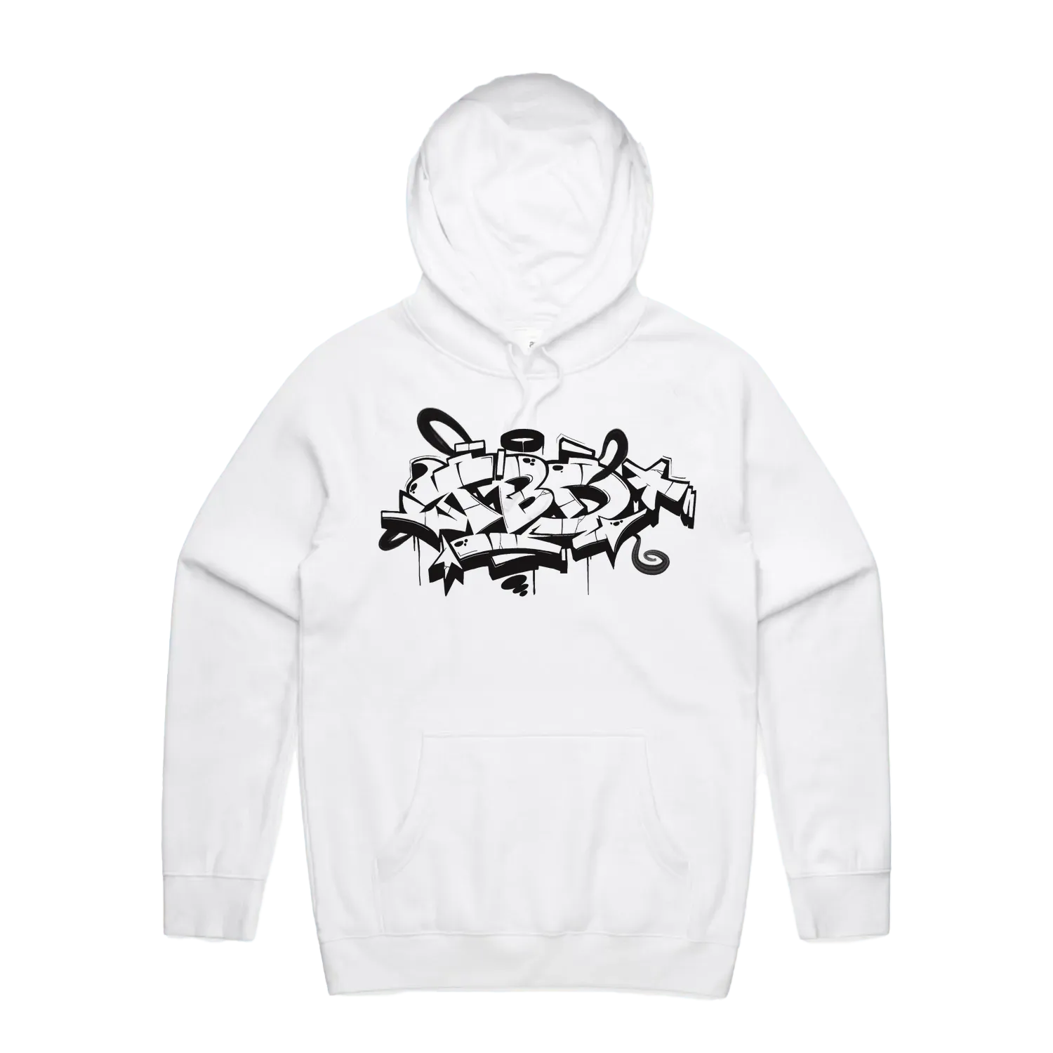 White front flat lay